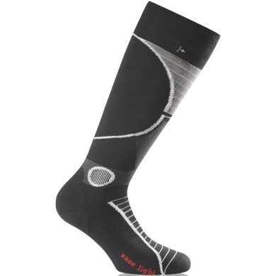 Rohner Ski Sock Race Light black Men - 1 Pair